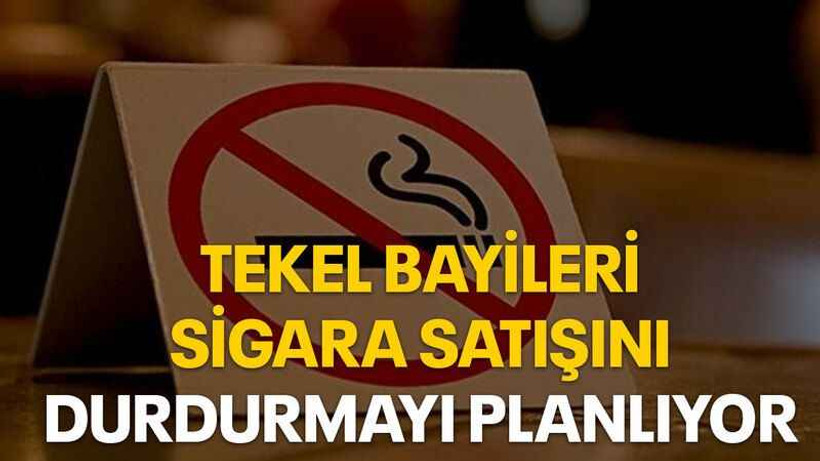 Tekel bayileri sigara satışını durdurmayı planlıyor